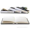 Real Blank Hardcover Book For Decor Decorative Book Set Fashion Decoration Book Real Blank Factory